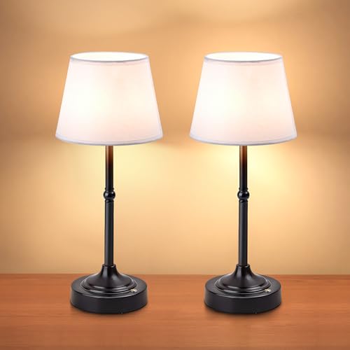 2 Pack Cordless Table Lamp (2 Count)