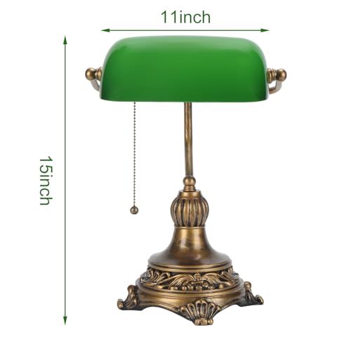 Bankers Lamp with Pull Switch