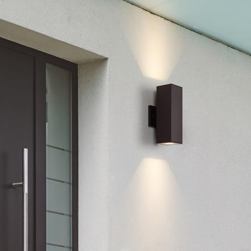 12" Modern Outdoor Porch Light (2 Count)