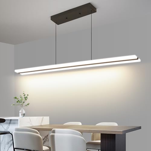 Acrylic Linear Pendant Light Dimmable
