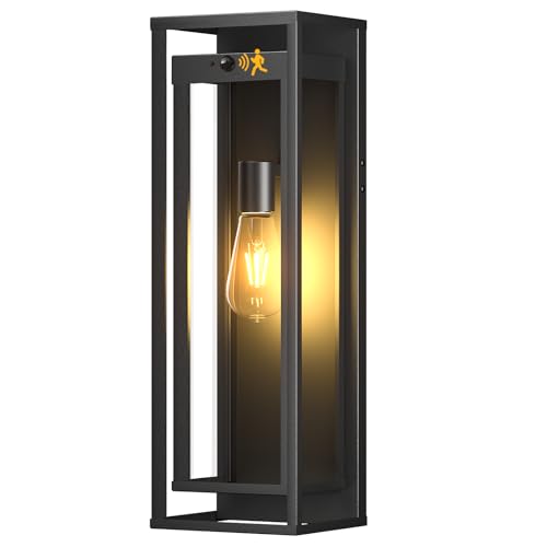 20in Motion Sensor Outdoor Lighting Dusk to Dawn Extra Large Wall Sconce