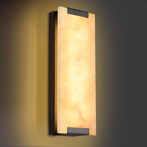 14.2 in Alabaster Wall Sconces