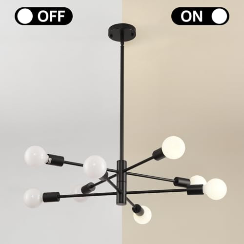 Sputnik Ceiling Light Fixture 8