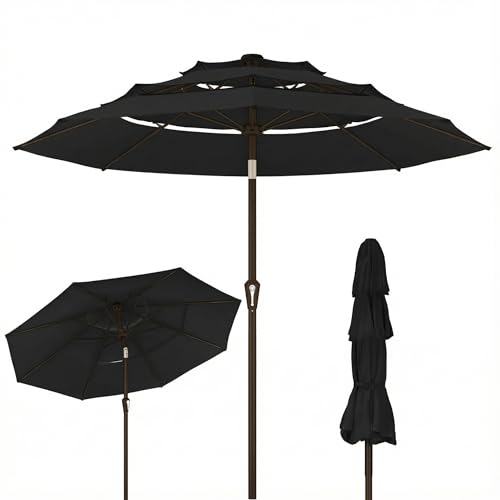 9ft 3 Tier Patio Umbrella