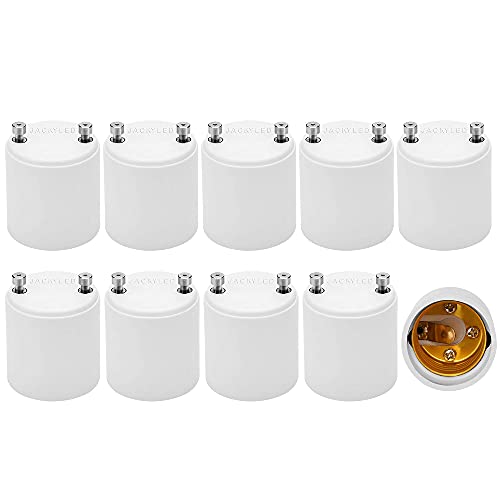 GU24 to E26 E27 Adapter 10 (10 Count)