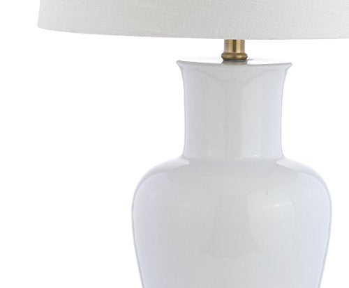 Julian Classic Ceramic Urn Metal LED Table Lamp 29"