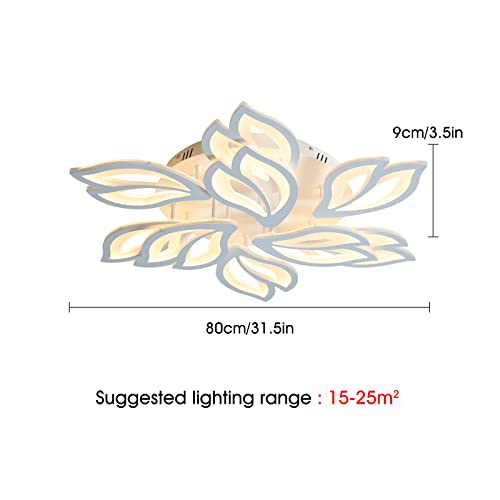 Modern LED Flush Mount Ceiling Light