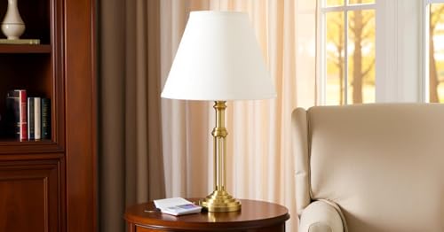 32630A Transitional Empire Shape Spider Construction Lamp Shade in Bone White
