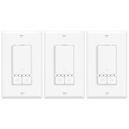 3 Pack Smart LED Dimmer Switch (3 Count)