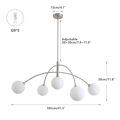 Mid Century Modern Chandelier