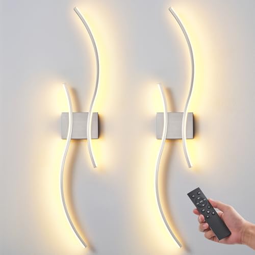 Wireless Wall Sconces Set of Two (2 Count)