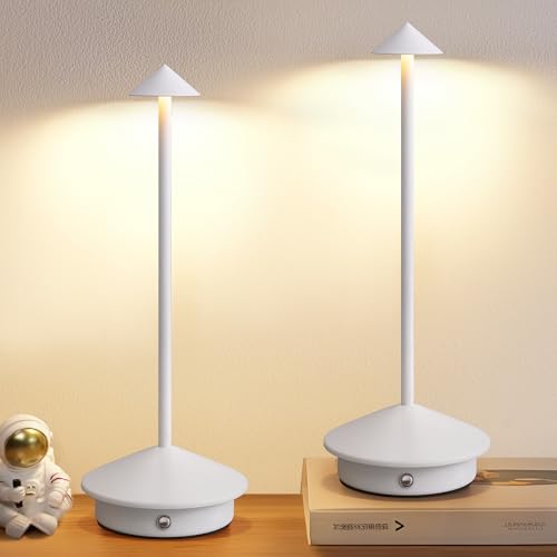 Modern Cordless Table Lamp Set of 2 (2 Count)