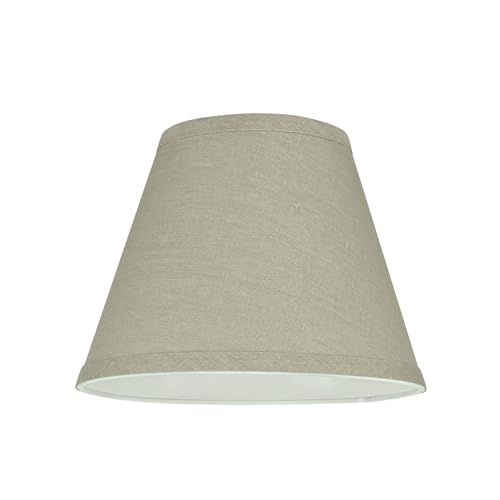 32416A Transitional Hardback Empire Shape Spider Construction Lamp Shade in Khaki