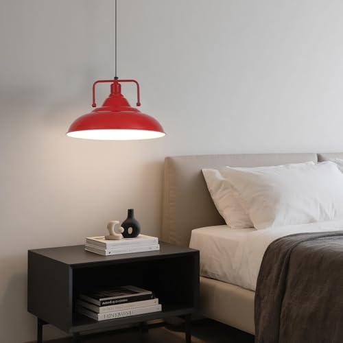 Red Pendant Lights Kitchen Island