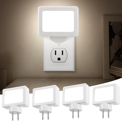 4 Pack LED Night Light Plug in (4 Count)