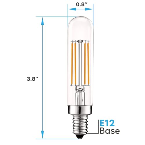 Vintage E12 LED Bulb 60W Equivalent (12 Count)