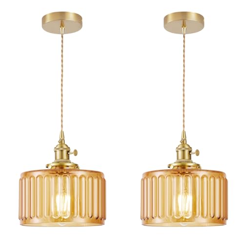 2 Pack Industrial Pendant Lighting (2 Count)