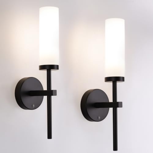 Battery Operated Wall Sconces Set of 2 (2 Count)