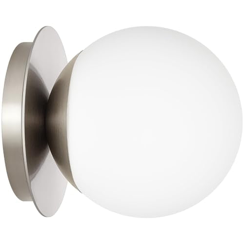 1 Pack Brushed Nickel Wall Sconce