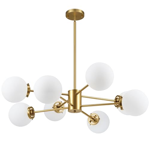8 Light Sputnik Chandelier