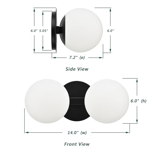 Black Bathroom Vanity Light Fixtures