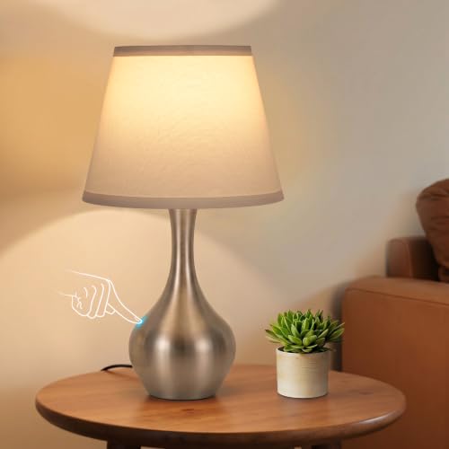 16.1" Touch Table Lamp for Nightstand