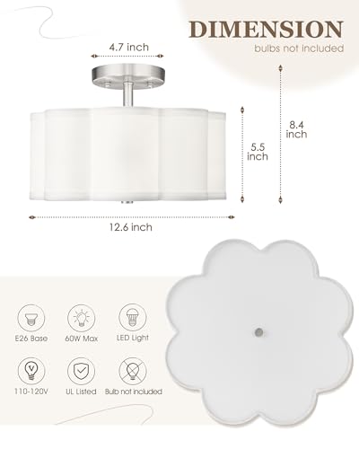 Semi Flush Mount Ceiling Lights
