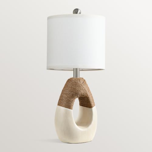 19” Boho Table Lamps Bedroom Living Room