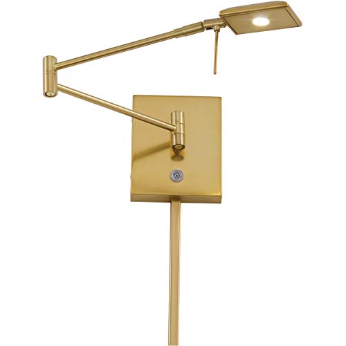 P4328 248 George's Reading Room LED Swing Arm Wall Lamp