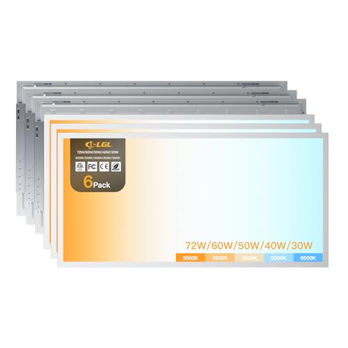 2x4 LED Flat Panel Light (6 Count)