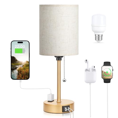 Small Bedside Table Lamp for Bedroom