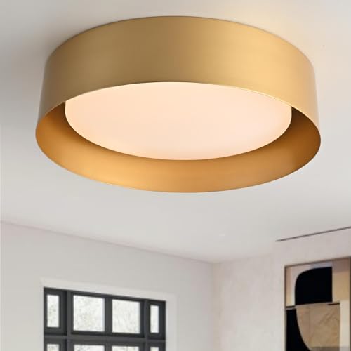Gold Flush Mount Ceiling Light