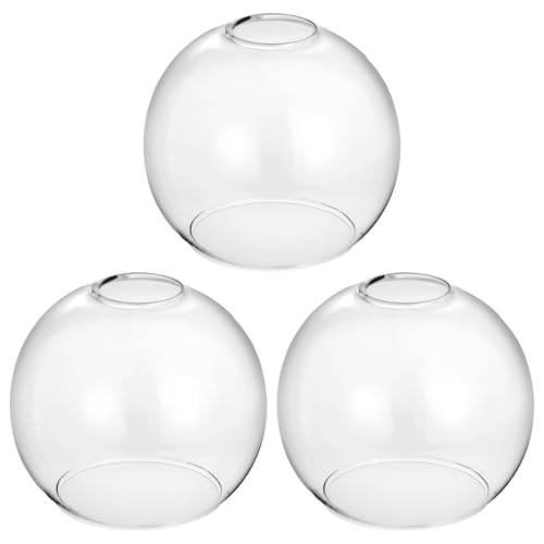 3 Pack Clear Glass Shade Replacements (3 Count)
