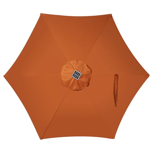 7.5 ft Solar Umbrella