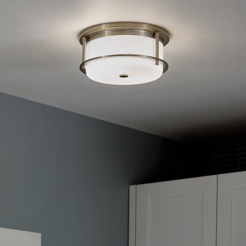 Brit 12" 2 Light Flush Mount Light