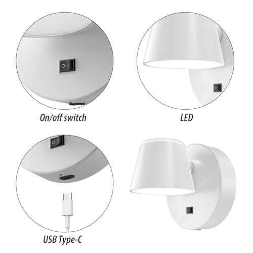 Battery Operated Wall Sconce with Remote
