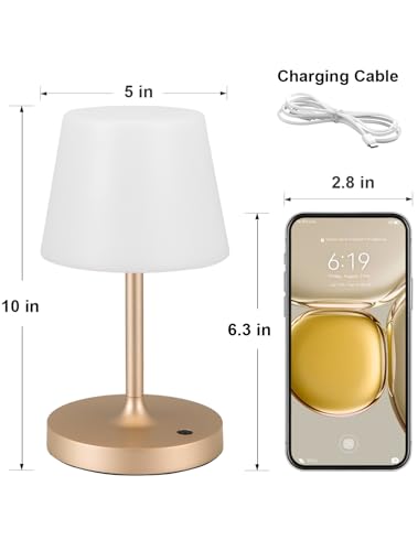Champagne Gold Shower Lamp Waterproof