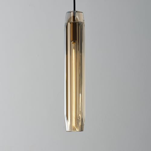 Pendant Lights Kitchen Island Pendant Lights Pendant Light fixtures Kitchen Pendant Light pendent Light 15" Amber Crystal lampshade Island Pendant Lights for Kitchen