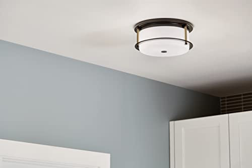 Brit 12" 2 Light Flush Mount Light