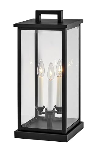 Weymouth Medium Outdoor Pier Mount Rectangle Lantern