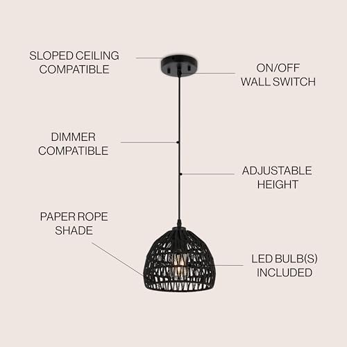 Campana 1 Light Pendant Dome Ceiling Lamp