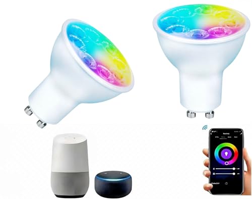 Smart Gu10 LED Bulbs Dimmable Color Changing