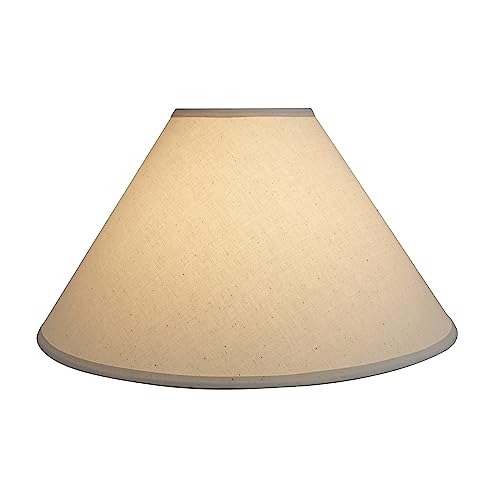 32204A Hardback Empire Spider Lamp Shade in Ivory