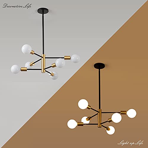 Modern Sputnik Chandelier