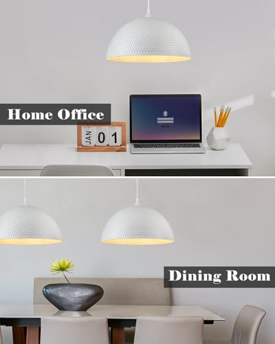 White Dome Pendant Light 1 Pack