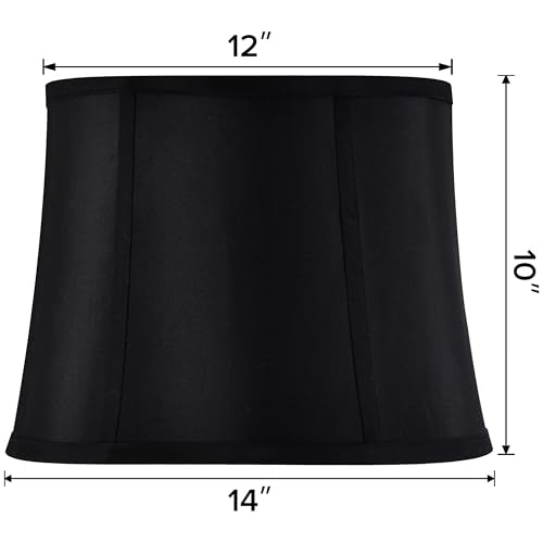 Medium Black Lamp Shade Set of 1