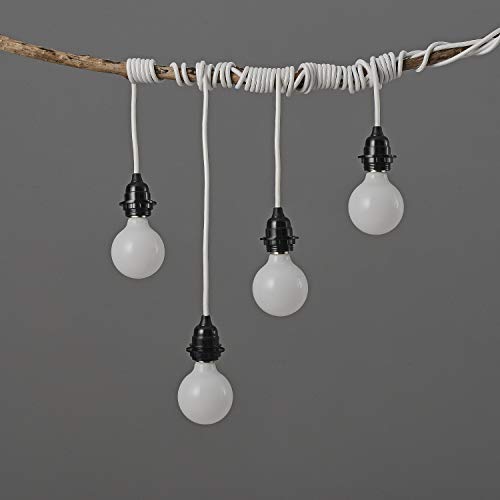 White Plug in Swag Pendant Light Fixture