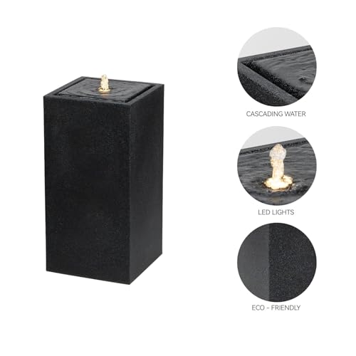 25.98” H Outdoor Water Fountain Made with Eco