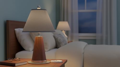 32292A Transitional Hardback Empire Shaped Spider Construction Lamp Shade in Grey