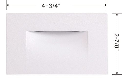 120V Dimmable LED Indoor Outdoor Step Light (3 Count)